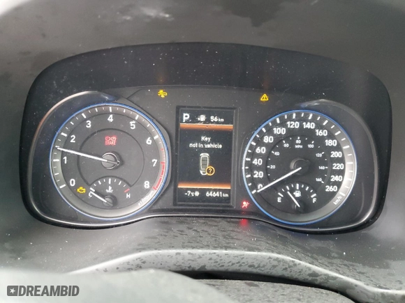 2018 Hyundai Kona Ultimate with VIN KM8K5CA59JU160616, listed as a Copart auction lot 86500554 with 64,641 mi miles and Salvage Title. Bid and sale history available at carsss.com. Image 9.