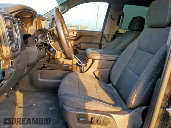 2019 Chevrolet Silverado 1500 RST with VIN 3GCUYEEDXKG166804, listed as a Copart auction lot 57312135 with 49,624 mi miles and Salvage Title. Bid and sale history available at DreamBid. Image 7.