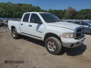 2005 Dodge Ram 2500 SLT with VIN 3D7KR28C45G851364, listed as a Copart auction lot 71616464 with 362,113 mi miles and Salvage Title. Bid and sale history available at carsss.com. Image 4.