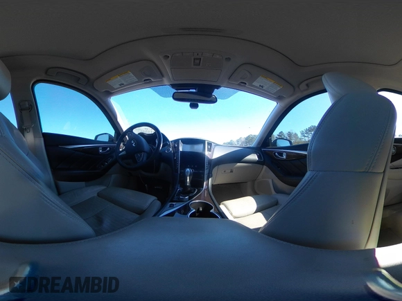 2014 Infiniti Q50 Premium z VIN JN1BV7AP4EM680924, wystawiony jako IAAI lot #41820183 z przebiegiem 125 455 mil mil oraz . Historia ofert i sprzedaży dostępna na DreamBid. Obrazek 18.