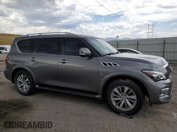 2015 Infiniti QX80 with VIN JN8AZ2NE6F9086496, listed as a Copart auction lot 65058905 with 75,291 mi miles and Clean title. Bid and sale history available at DreamBid. Image 4.