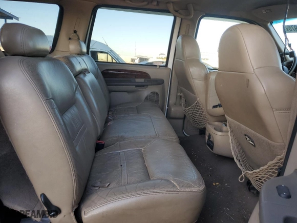 2000 Ford Excursion Limited with VIN 1FMSU43F5YEC51675, listed as a Copart auction lot 87761975 with 297,491 mi miles and Salvage Title. Bid and sale history available at carsss.com. Image 11.