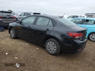 2020 Kia Rio LX with VIN 3KPA24AD4LE358737, listed as a Copart auction lot 65795064 with 27,195 mi miles and Salvage Title. Bid and sale history available at carsss.com. Image 2.