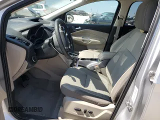 2015 Ford Escape SE with VIN 1FMCU0GX5FUC43739, listed as a Copart auction lot 71996704 with 56,561 mi miles and Salvage Title. Bid and sale history available at carsss.com. Image 7.