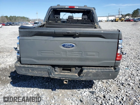 2021 Ford F-150 XL with VIN 1FTFW1E51MKE33839, listed as a Copart auction lot 46331105 with Not Provided miles and Salvage Title. Bid and sale history available at carsss.com. Image 6.