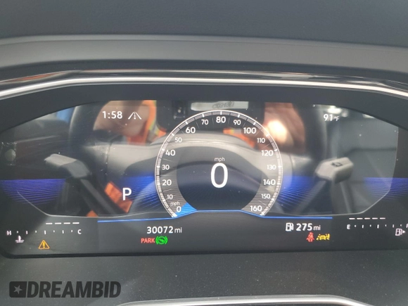 2024 Volkswagen Jetta SE with VIN 3VWEM7BU9RM034898, listed as a Copart auction lot 62858645 with 30,072 mi miles and Clean title. Bid and sale history available at DreamBid. Image 9.