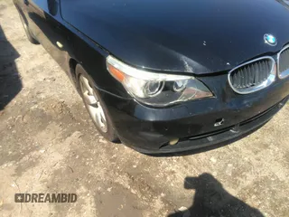 2005 BMW 5 Series 530i with VIN WBANA73555CR59173, listed as a IAAI auction lot 41715558 with 266,464 mi miles and . Bid and sale history available at carsss.com. Image 6.