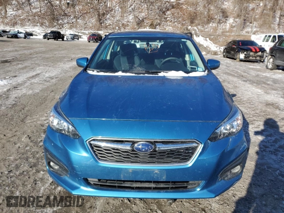 2019 Subaru Impreza Premium with VIN 4S3GKAD61K3612495, listed as a Copart auction lot 45700535 with 67,704 mi miles and Salvage title. Bid and sale history available at DreamBid. Image 5.
