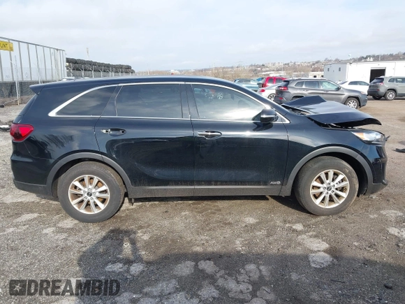 2019 Kia Sorento LX with VIN 5XYPGDA35KG553010, listed as a IAAI auction lot 41839878 with 87,392 mi miles. Bid and sale history available at carsss.com. Image 13.