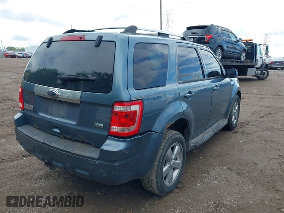 2011 Ford Escape Limited with VIN 1FMCU9EG6BKA03659, listed as a IAAI auction lot 42198500 with 138,475 mi miles and . Bid and sale history available at DreamBid. Image 4.