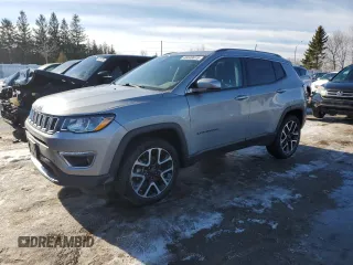 2020 Jeep Compass Limited с VIN 3C4NJDCB3LT220845, выставлен на аукционе Copart как лот 46049615 с пробегом 120 609 миль миль и Чистый • Clean title. История ставок и продаж доступна на DreamBid. Изображение 1.