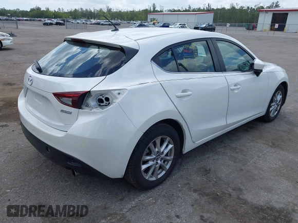 2016 Mazda 3 i Sport with VIN JM1BM1K70G1326608, listed as a IAAI auction lot 42064574 with 34,219 mi miles and . Bid and sale history available at DreamBid. Image 4.