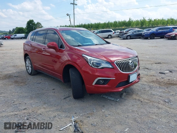 2016 Buick Envision Premium I with VIN LRBFXESXXGD186788, listed as a IAAI auction lot 39812767 with 38,067 mi miles and . Bid and sale history available at DreamBid. Image 1.
