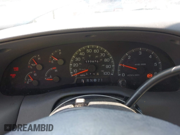 1998 Ford F-150 z VIN 2FTZX1727WCA55840, wystawiony jako IAAI lot #42437567 z przebiegiem 173 975 mil mil oraz . Historia ofert i sprzedaży dostępna na DreamBid. Obrazek 7.