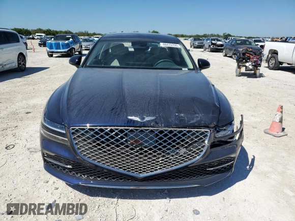 2024 Genesis G80 2.5T z VIN KMTGB4SC6RU227336, wystawiony jako Copart lot #48473755 z przebiegiem 8479 mil mil oraz Szkoda całkowita • Salvage title. Historia ofert i sprzedaży dostępna na DreamBid. Obrazek 5.