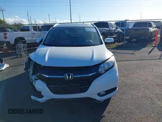 2018 Honda HR-V EX-L Navi with VIN 3CZRU5H73JM704258, listed as a IAAI auction lot 41347136 with 1 mi miles. Bid and sale history available at carsss.com. Image 12.