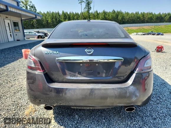 2013 Nissan Maxima SV with VIN 1N4AA5AP1DC844987, listed as a Copart auction lot 63761645 with 141,065 mi miles and Salvage title. Bid and sale history available at DreamBid. Image 6.