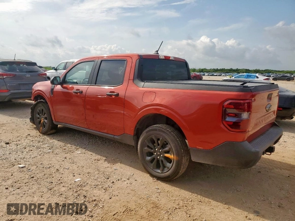 2024 Ford Maverick XLT with VIN 3FTTW8H96RRB16202, listed as a Copart auction lot 59702775 with 2,939 mi miles and Salvage title. Bid and sale history available at DreamBid. Image 2.