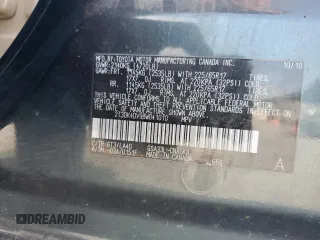 2011 Toyota RAV4 Limited с VIN 2T3DK4DV9BW041010, выставлен на аукционе Copart как лот 65112715 с пробегом 222 868 миль миль и Списание • Salvage title. История ставок и продаж доступна на DreamBid. Изображение 13.