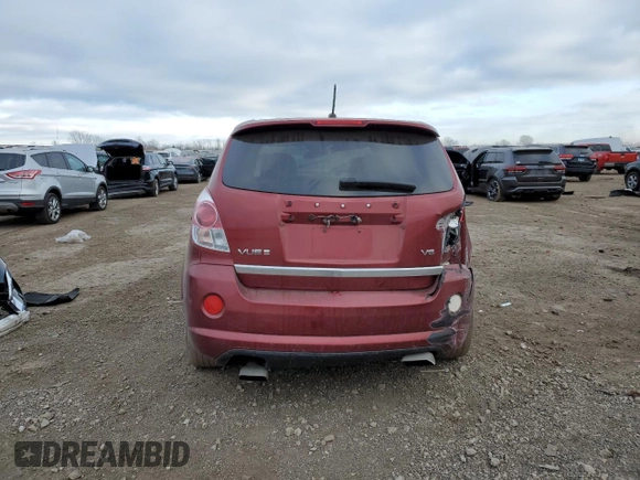 2008 Saturn VUE Red Line with VIN 3GSCL13758S691716, listed as a Copart auction lot 82702714 with Not Provided miles and Salvage Title. Bid and sale history available at DreamBid. Image 6.