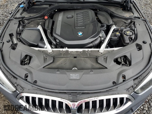 2022 BMW 8 Series 840i with VIN WBAGV4C05NCH54150, listed as a Copart auction lot 62773975 with 26,895 mi miles and Salvage title. Bid and sale history available at DreamBid. Image 11.