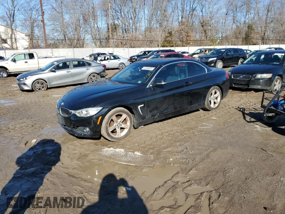 2014 BMW 4 Series 428i with VIN WBA3V7C58EJ873122, listed as a Copart auction lot 43288005 with 129,038 mi miles and Clean title. Bid and sale history available at DreamBid. Image 1.