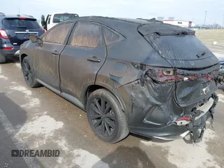 2024 Lexus NX with VIN 2T2KGCEZXRC059679, listed as a IAAI auction lot 41696350 with 5,311 mi miles. Bid and sale history available at carsss.com. Image 3.