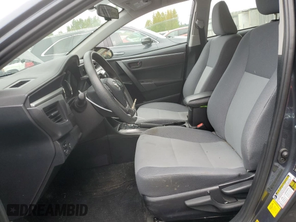 2016 Toyota Corolla L with VIN 2T1BURHE8GC702438, listed as a Copart auction lot 54630515 with 96,241 mi miles and Salvage Title. Bid and sale history available at DreamBid. Image 7.
