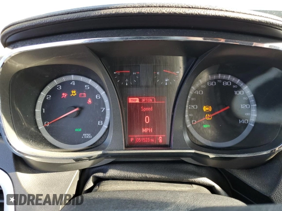 2016 GMC Terrain SLE with VIN 2GKALMEK8G6151252, listed as a Copart auction lot 52784075 with 51,523 mi miles and Salvage Title. Bid and sale history available at DreamBid. Image 9.