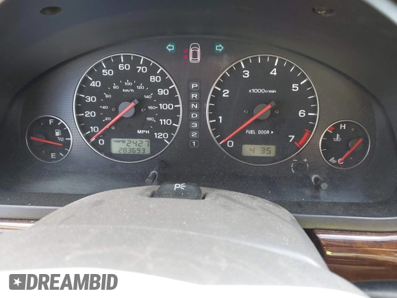 2004 Subaru Legacy Outback with VIN 4S3BE896747202993, listed as a IAAI auction lot 42317133 with 283,693 mi miles and . Bid and sale history available at DreamBid. Image 7.