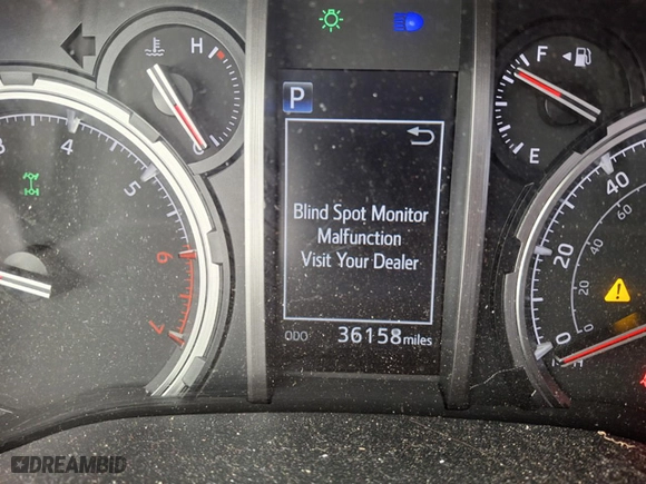 2023 Toyota 4Runner TRD Sport with VIN JTESU5JR9P6149193, listed as a Copart auction lot 44980325 with 36,158 mi miles and Salvage Title. Bid and sale history available at carsss.com. Image 9.