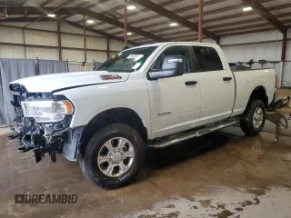 2024 Ram 2500 Big Horn with VIN 3C6UR5DJ0RG406271, listed as a Copart auction lot 64281275 with 15,019 mi miles and Clean title. Bid and sale history available at DreamBid. Image 1.