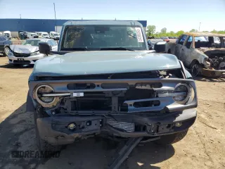 2022 Ford Bronco with VIN 1FMDE5BH3NLA92077, listed as a Copart auction lot 54380065 with 69,360 mi miles and Clean title. Bid and sale history available at DreamBid. Image 5.