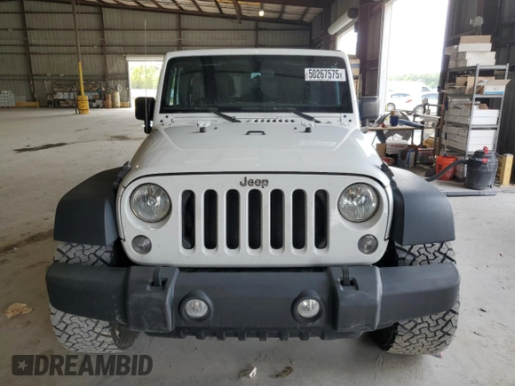 2018 Jeep Wrangler Unlimited Sport with VIN 1C4BJWDG2JL813744, listed as a Copart auction lot 50267575 with 78,302 mi miles and Salvage Title. Bid and sale history available at DreamBid. Image 5.