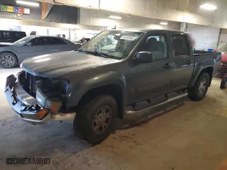 2007 Chevrolet Colorado LT w/1LT with VIN 1GCDT13E978167992, listed as a Copart auction lot 44466565 with 198,932 mi miles and Salvage Title. Bid and sale history available at carsss.com. Image 1.