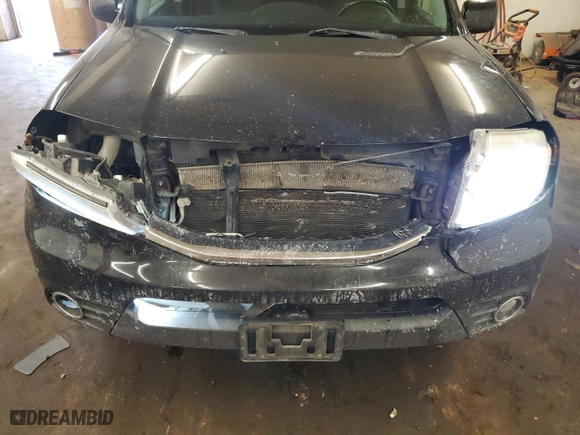 2012 Honda Pilot Touring with VIN 5FNYF4H98CB055927, listed as a Copart auction lot 48864795 with 183,004 mi miles and Salvage Title. Bid and sale history available at carsss.com. Image 12.