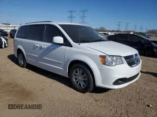 2014 Dodge Grand Caravan SXT with VIN 2C4RDGCG8ER283953, listed as a Copart auction lot 53002295 with Not Provided miles and Salvage Title. Bid and sale history available at DreamBid. Image 4.