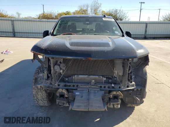 2020 Chevrolet Silverado 1500 Custom with VIN 1GCRWBEK5LZ370274, listed as a Copart auction lot 80630954 with 96,990 mi miles and Salvage Title. Bid and sale history available at carsss.com. Image 5.