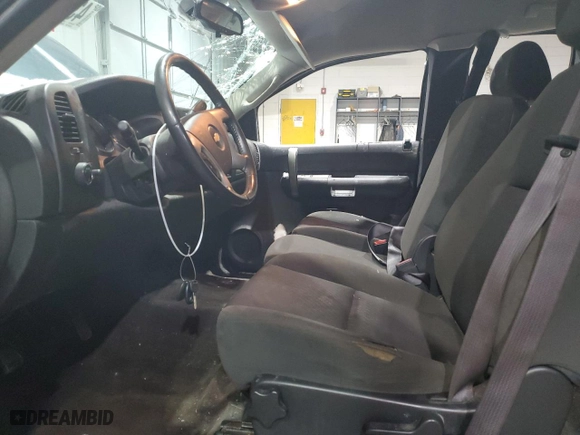 2009 Chevrolet Silverado 1500 LT with VIN 1GCEK29CX9Z276042, listed as a Copart auction lot 43861045 with 124,143 mi miles and Salvage Title. Bid and sale history available at carsss.com. Image 7.