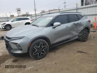 2024 Chevrolet Blazer RS с VIN 3GNKBKRS5RS145213, выставлен на аукционе Copart как лот 84481814 с пробегом 38 175 миль миль и Списание • Salvage title. История ставок и продаж доступна на DreamBid. Изображение 1.