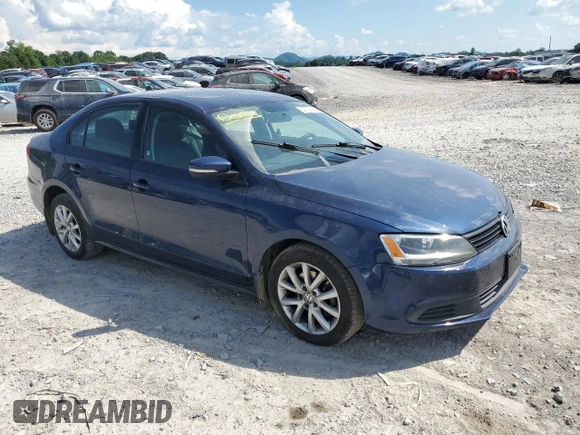 2012 Volkswagen Jetta SE with VIN 3VWDP7AJ7CM062149, listed as a Copart auction lot 62779485 with 154,771 mi miles and Salvage title. Bid and sale history available at DreamBid. Image 4.