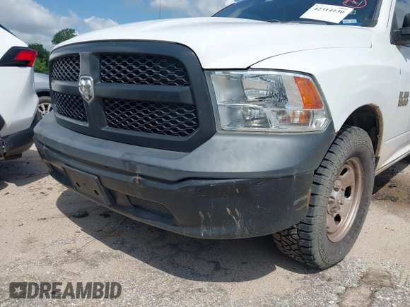 2018 Ram 1500 Tradesman with VIN 3C6JR6DG8JG141438, listed as a IAAI auction lot 42314130 with 124,618 mi miles and . Bid and sale history available at DreamBid. Image 6.