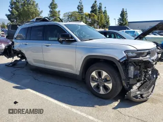 2022 Jeep Grand Cherokee with VIN 1C4RJYB62N8716136, listed as a Copart auction lot 46552485 with Not provided miles and Salvage title. Bid and sale history available at DreamBid. Image 4.