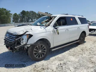 2021 Ford Expedition Max Limited with VIN 1FMJK1KT2MEA09301, listed as a Copart auction lot 57487905 with 81,373 mi miles and Salvage title. Bid and sale history available at DreamBid. Image 1.
