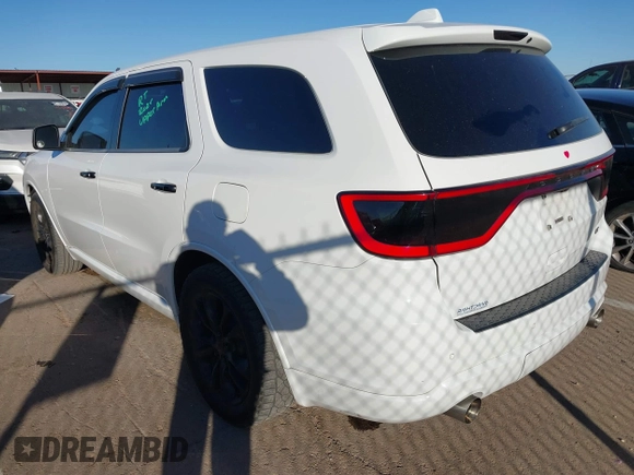2019 Dodge Durango GT Plus with VIN 1C4RDHDG1KC690912, listed as a IAAI auction lot 41492008 with 125,361 mi miles and . Bid and sale history available at carsss.com. Image 3.