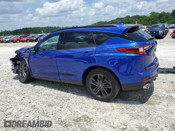 2021 Acura RDX w/A-Spec Package with VIN 5J8TC2H66ML004391, listed as a Copart auction lot 59773445 with 44,932 mi miles and Salvage title. Bid and sale history available at DreamBid. Image 2.