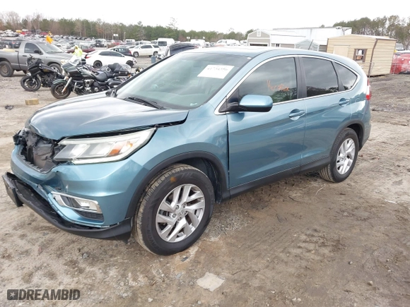 2015 Honda CR-V EX with VIN 2HKRM3H53FH534991, listed as a IAAI auction lot 41734356 with 83,187 mi miles. Bid and sale history available at carsss.com. Image 17.