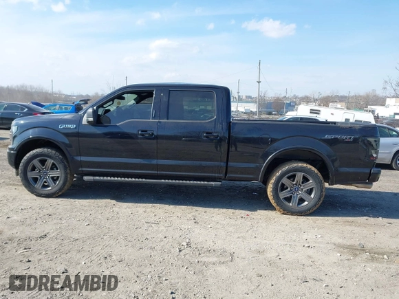 2020 Ford F-150 XL with VIN 1FTFW1E53LFC75561, listed as a IAAI auction lot 41652815 with 57,426 mi miles. Bid and sale history available at carsss.com. Image 13.