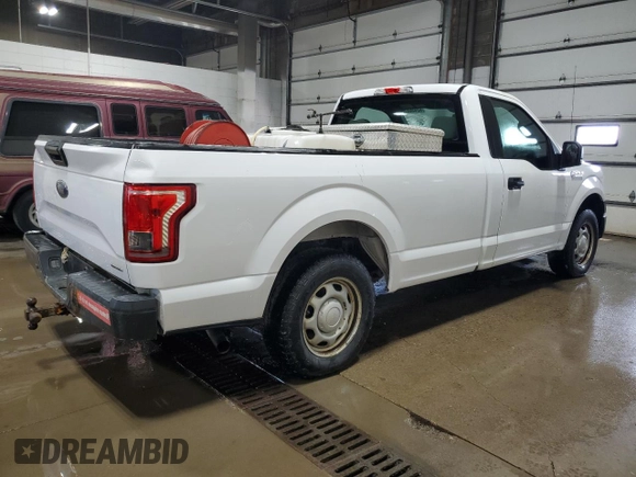 2016 Ford F-150 XL with VIN 1FTMF1C85GKD83438, listed as a Copart auction lot 62430855 with 220,612 mi miles and Clean title. Bid and sale history available at DreamBid. Image 3.