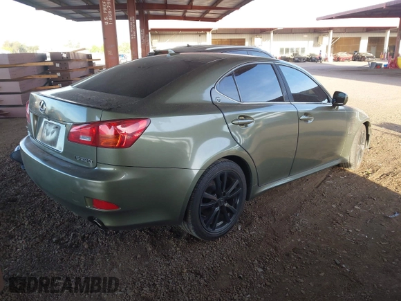2008 Lexus IS 250 with VIN JTHBK262685051040, listed as a IAAI auction lot 42084314 with 325,739 mi miles. Bid and sale history available at carsss.com. Image 4.